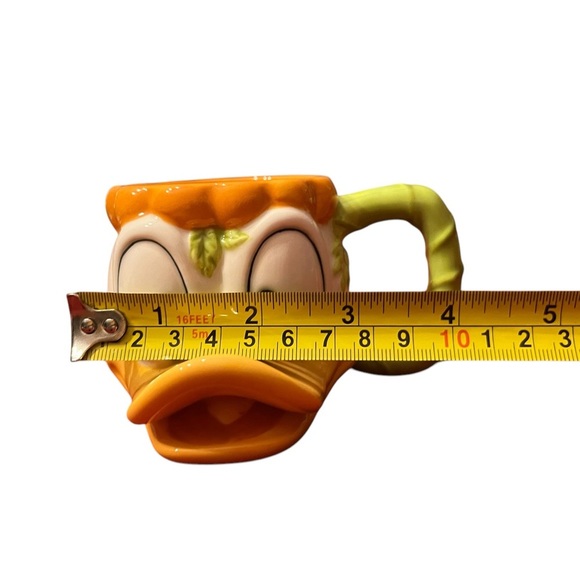 Disney Parks Donald Duck Halloween Pumpkin Jack O Lantern Mini Mug Cup - Picture 8 of 8